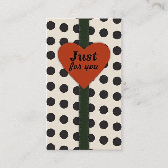 Apenas Para Vocês Cartões de visitas (Frente)