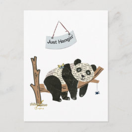 Apenas Pendurado Cartão Postal - Adiela Akoo