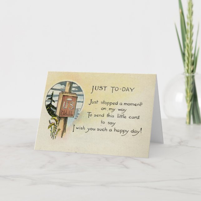 Apenas porque cartão (1921) (Frente)