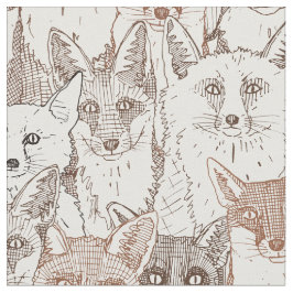 apenas raposas acastam tecido branco macio