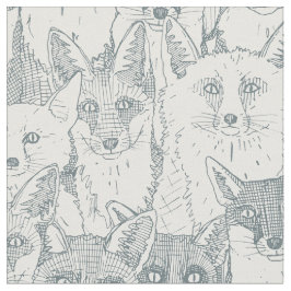 apenas raposas deslizam tecido branco suave