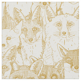 apenas raposas mostarda tecido branca macia