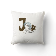 Apenas Relaxar Almofada Cinza – Casual Relaxado