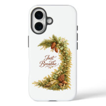 Apenas Respire Capa de iPhone 16 com desenho de pi