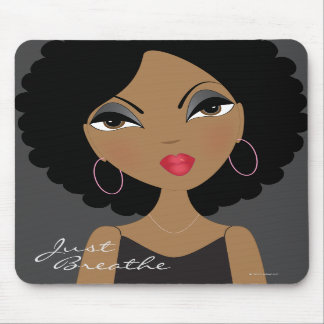 Apenas respire Mousepad