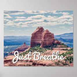 Apenas Respire o fundo do Sedona | POSTER