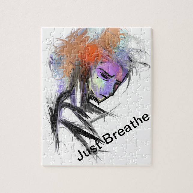 Apenas Respire o Quebra-cabeça do Jigsee (Vertical)