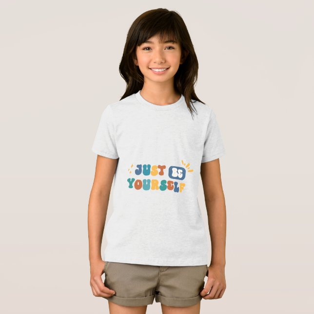 Apenas Seja Você Mesmo Camiseta (Frente Completa)