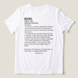 Apenas Tentando 2 Mãe, Verbo