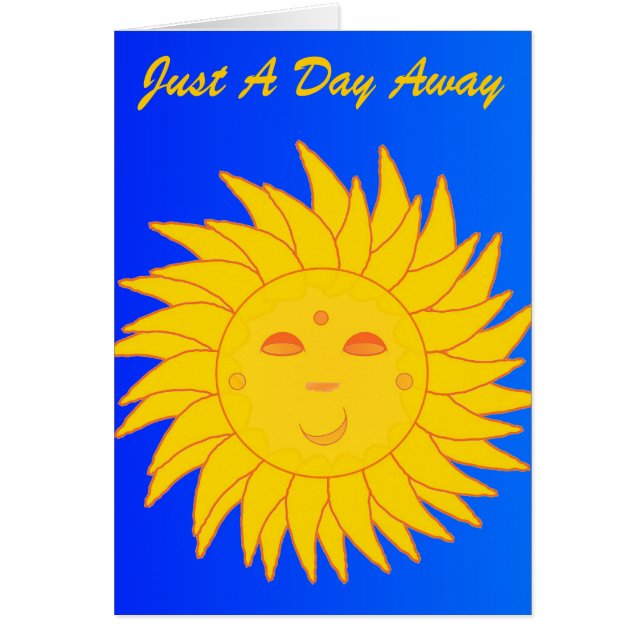 Apenas um cartão ausente do dia (Frente)