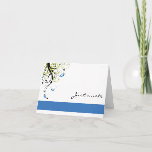 Apenas um cartão de nota da nota