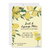 Apenas um convite para Aniversário mais antigo