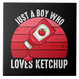 Apenas um garoto que ama ketchup