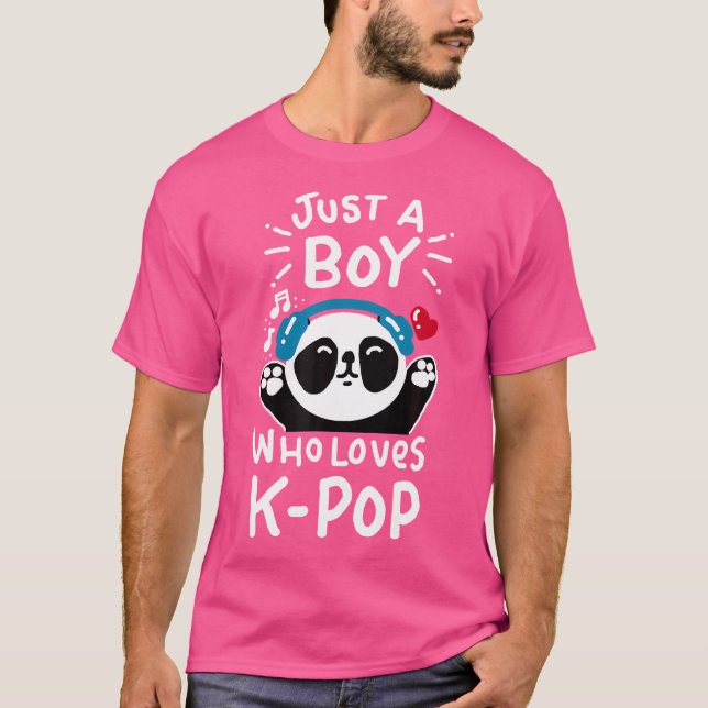 Apenas Um Menino Que Ama A Quota De Camisa Kpop Do (Frente)