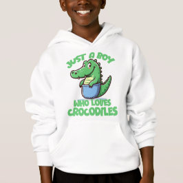 Apenas um menino que ama crocodilos