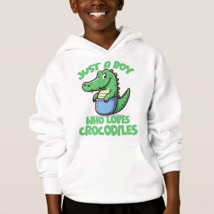Apenas um menino que ama crocodilos