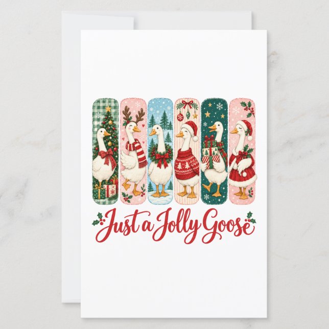 Apenas um Natal de Ganso Alegre (Frente)