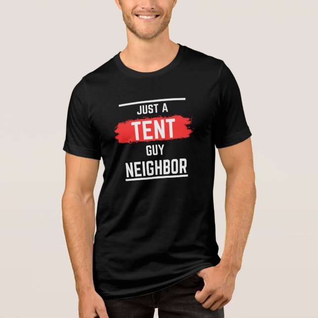 Apenas um Vizinho Cara da Tenda,Profissional,Simpl (Frente)