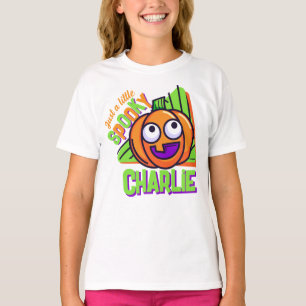 Apenas uma Abóbora Um Pouco Assustadora - camiseta