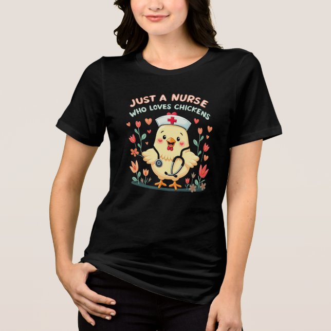 APENAS UMA ENFERMEIRA QUE ADORA GALINHAS (Frente)