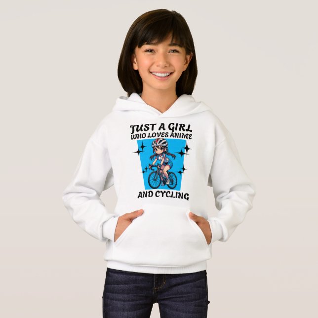 Apenas uma garota que ama animação e ciclismo (Frente Completa)
