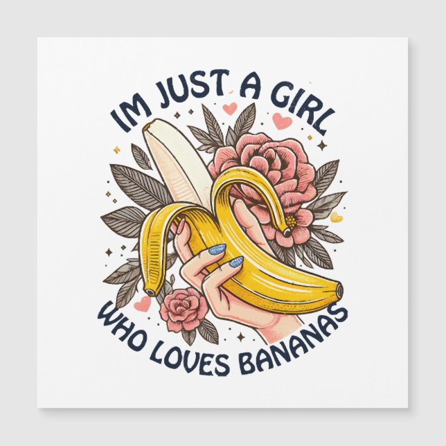 Apenas Uma Garota Que Ama Bananas  (Frente)
