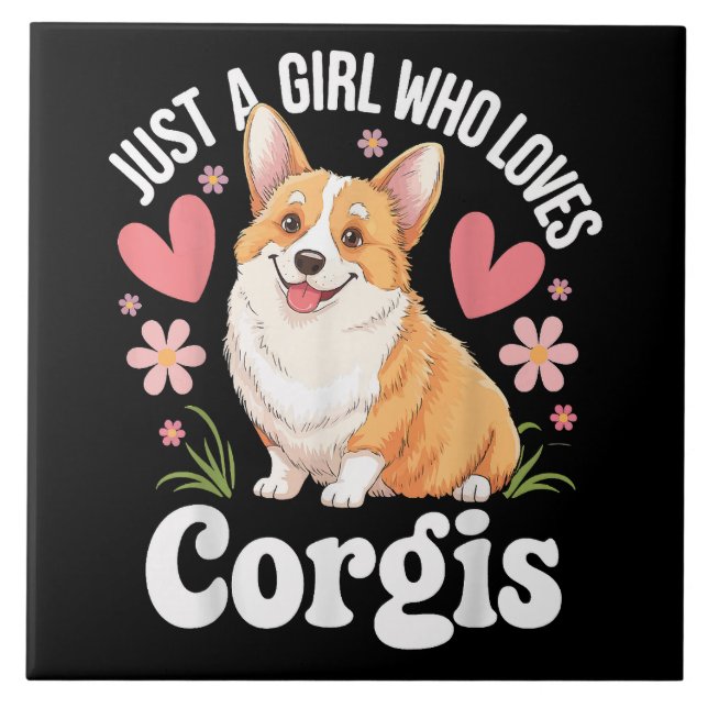Apenas uma garota que ama Corgis (Frente)