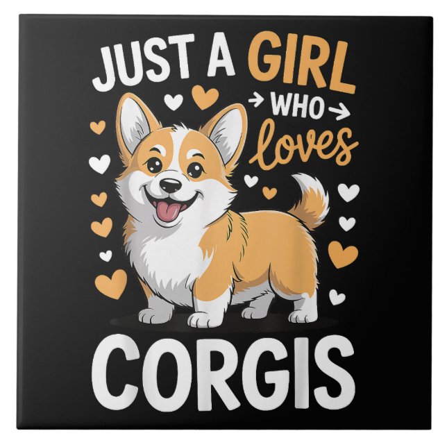Apenas Uma Garota Que Ama Corgis (Frente)