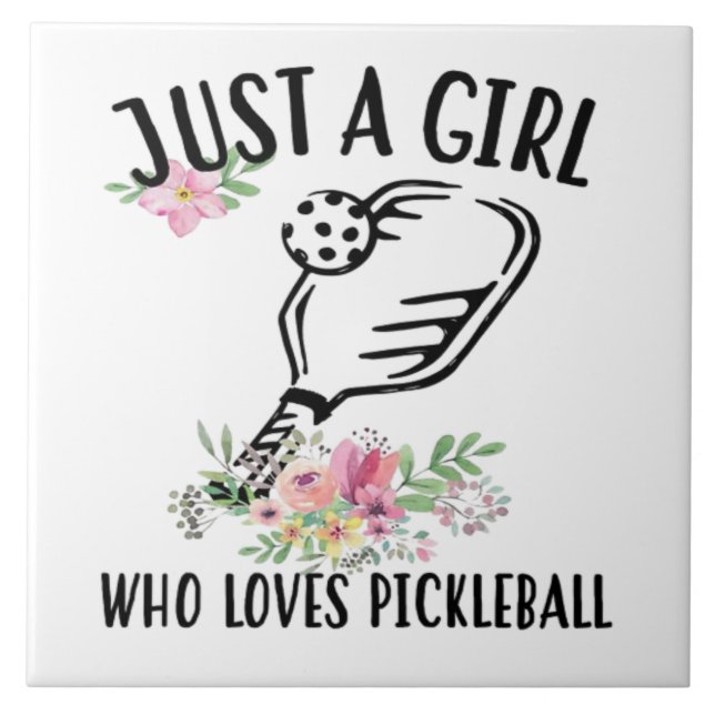 Apenas uma garota que ama Pickleball (Frente)