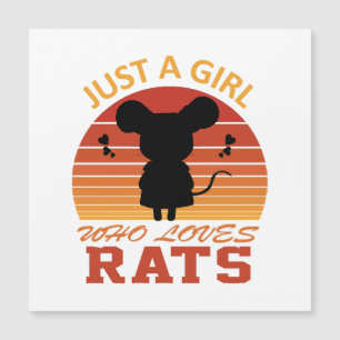 Apenas uma Garota que Ama Ratos