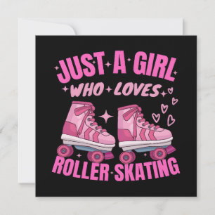 Apenas Uma Menina Que Ama O Roller Skating