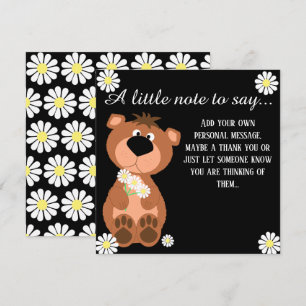 Apenas Uma Nota Para Dizer Urso Fofo
