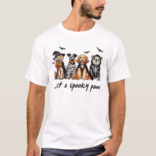 Apenas Uma Pata Assustadora Camiseta Fofa de Cacho