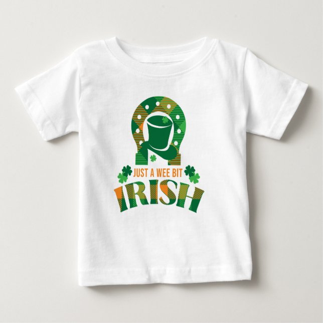 Apenas Uma Pequena Camiseta Irlandesa Toddler (Frente)
