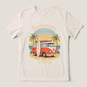 Apenas Víblias de Verão - Cena de Van Beach Retro