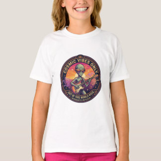 Apenas Vibrações Cósmicas | Camiseta Divertida de 