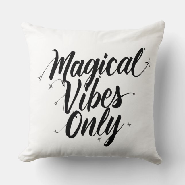 Apenas Vibrações Mágicas Almofada Decorativa – Mod (Frente)