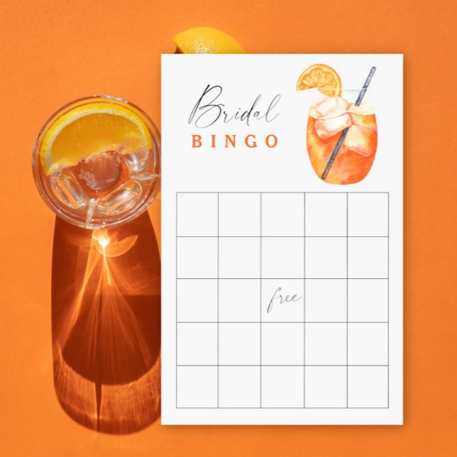 Aperol Spritz Chá de panela bingo (Criador carregado)