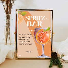 Aperol Spritz - Sinal de Bar, Spritz Impressão