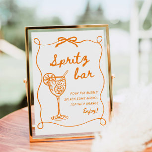 Aperol Spritz - Sinal de Bar, Spritz Impressão
