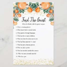 Aperte principal laranja Encontre o Jogo Convidado