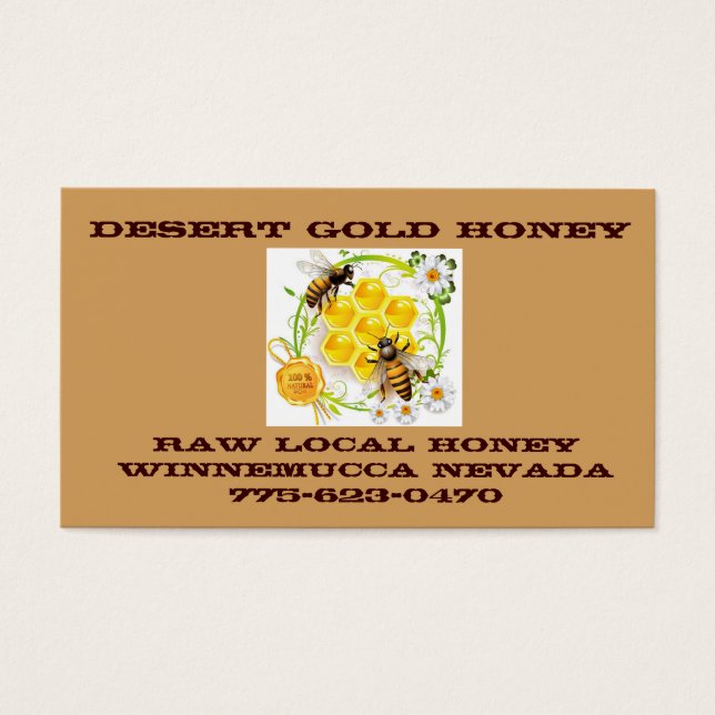 Apiarista Vendedor de Aveia de Abelhas de Mel (Frente)