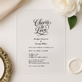 aplausos transparentes negros para amar o casament
