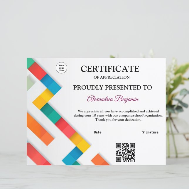 Aplicativo de Conquista de Código Qr Apreciação Do (Em pé/Frente)