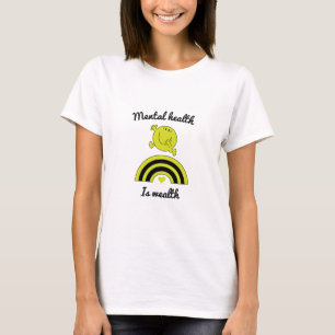 Apoiar Camiseta de Sensibilização para a Saúde Men