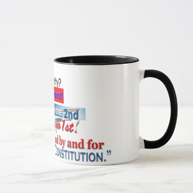 Apoie a caneca da constituição (Direita)