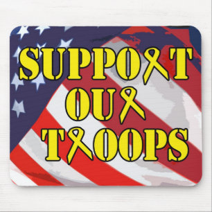 Apoie nossas tropas Mousepad
