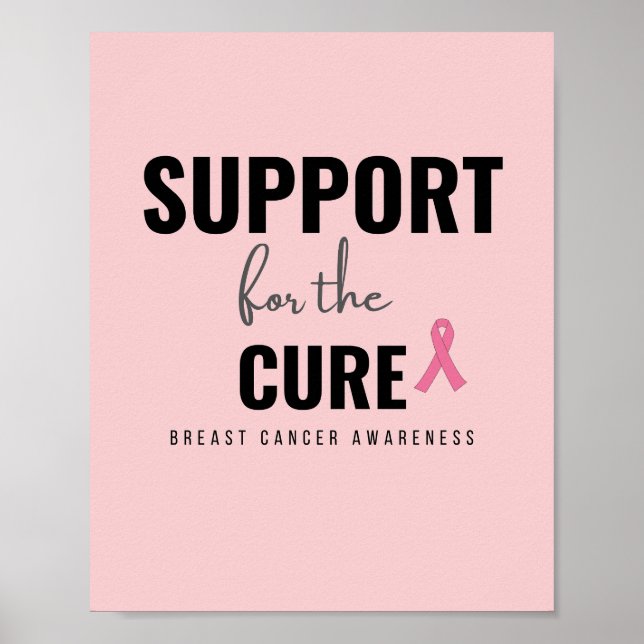 apoio à cura de Posters e Impressões de cancer (Frente)