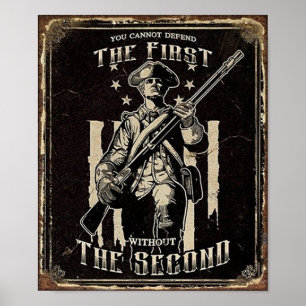 Apoio à segunda alteração poster