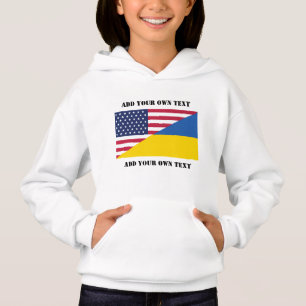 Apoio americano ao Travesseiro decorativo da Ucrân